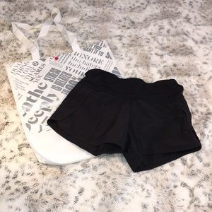 Lululemon black shorts